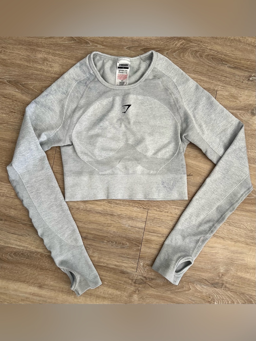 Gymshark Long-Sleeve Crop Top